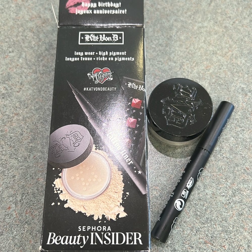 Kat Von D sample kit
